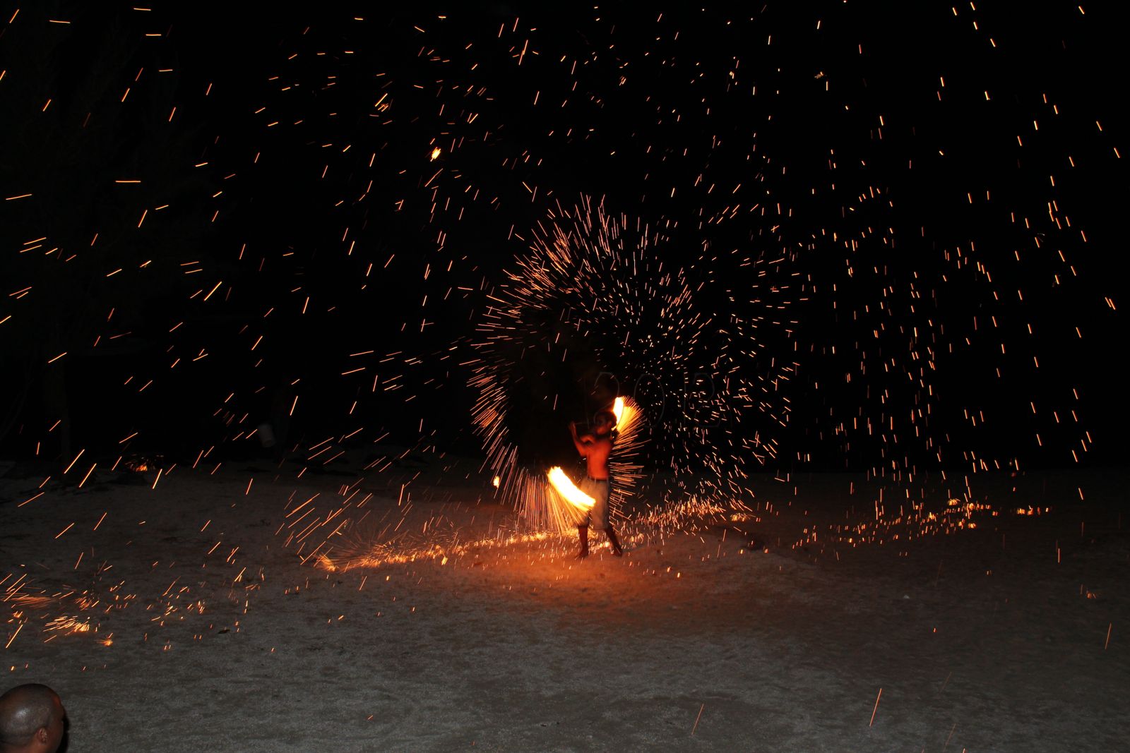 Spectacle de feu